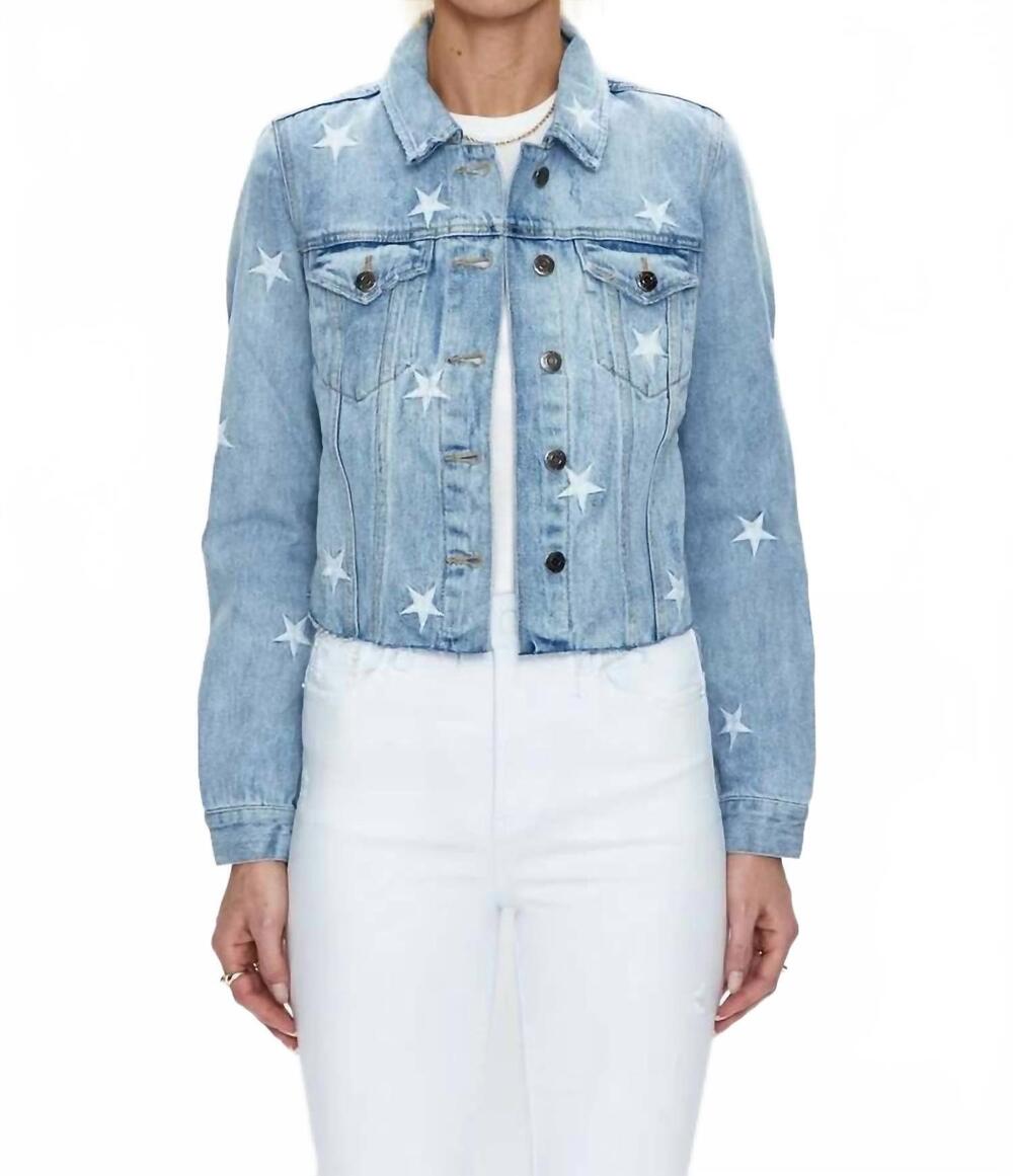 NEW PISTOLA brando denim jacket in zodiac